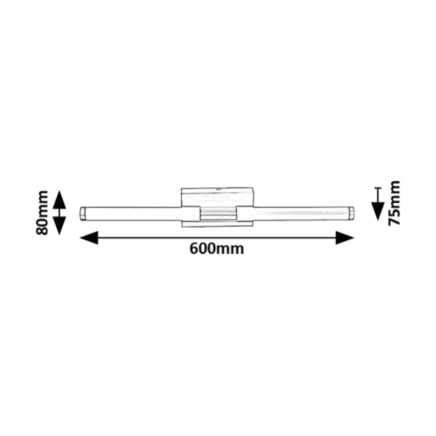 Rabalux - LED Bathroom wall light LED/8W/230V 4000K IP44