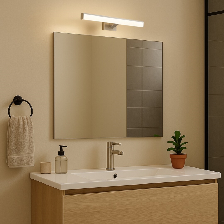 Rabalux - LED Bathroom Mirror Light LED/6W/230V IP44 40 cm Polished Chrome
