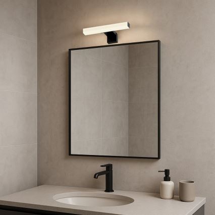 Rabalux - LED Bathroom Mirror Light LED/4W/230V IP44 20 cm Black