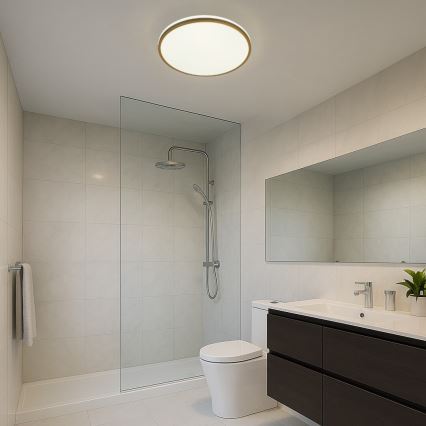 Rabalux - LED Bathroom Ceiling Light LED/18W/230V IP44 Ø 34 cm