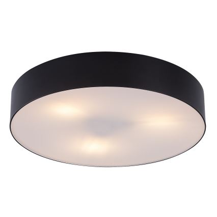 Rabalux - Outdoor ceiling light, 3x E27/9W/230V, Ø 39 cm, IP43, black