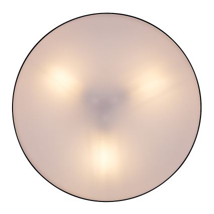 Rabalux - Outdoor ceiling light, 3x E27/9W/230V, Ø 39 cm, IP43, black