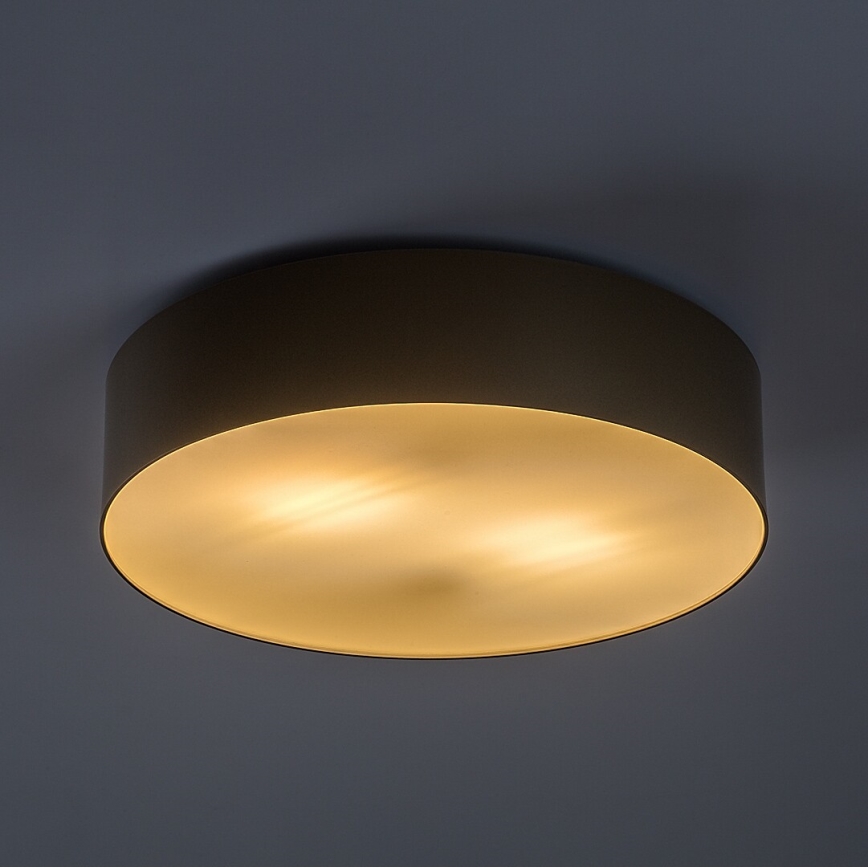 Rabalux - Outdoor ceiling light 2x E27/9W/230V Ø 29 cm IP43 beige