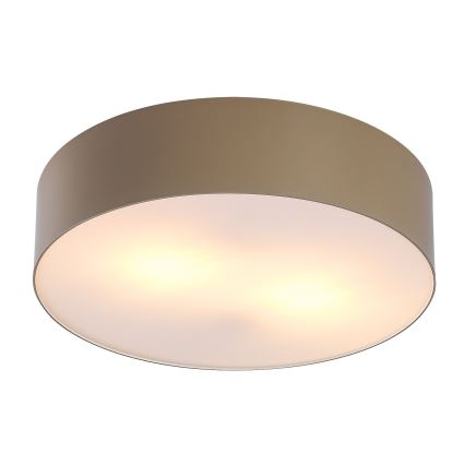 Rabalux - Outdoor ceiling light 2x E27/9W/230V Ø 29 cm IP43 beige