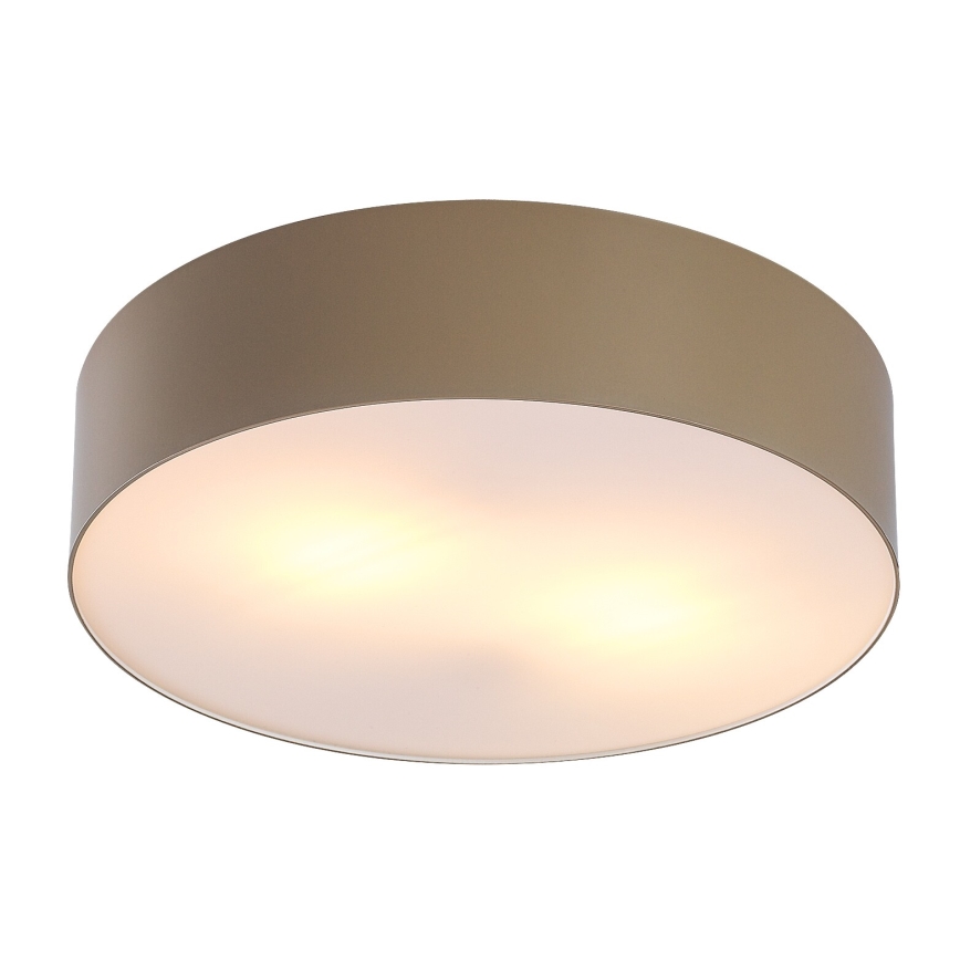 Rabalux - Outdoor ceiling light 2x E27/9W/230V Ø 29 cm IP43 beige