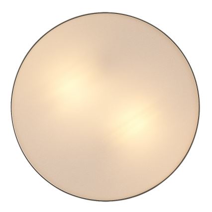 Rabalux - Outdoor ceiling light 2x E27/9W/230V Ø 29 cm IP43 beige