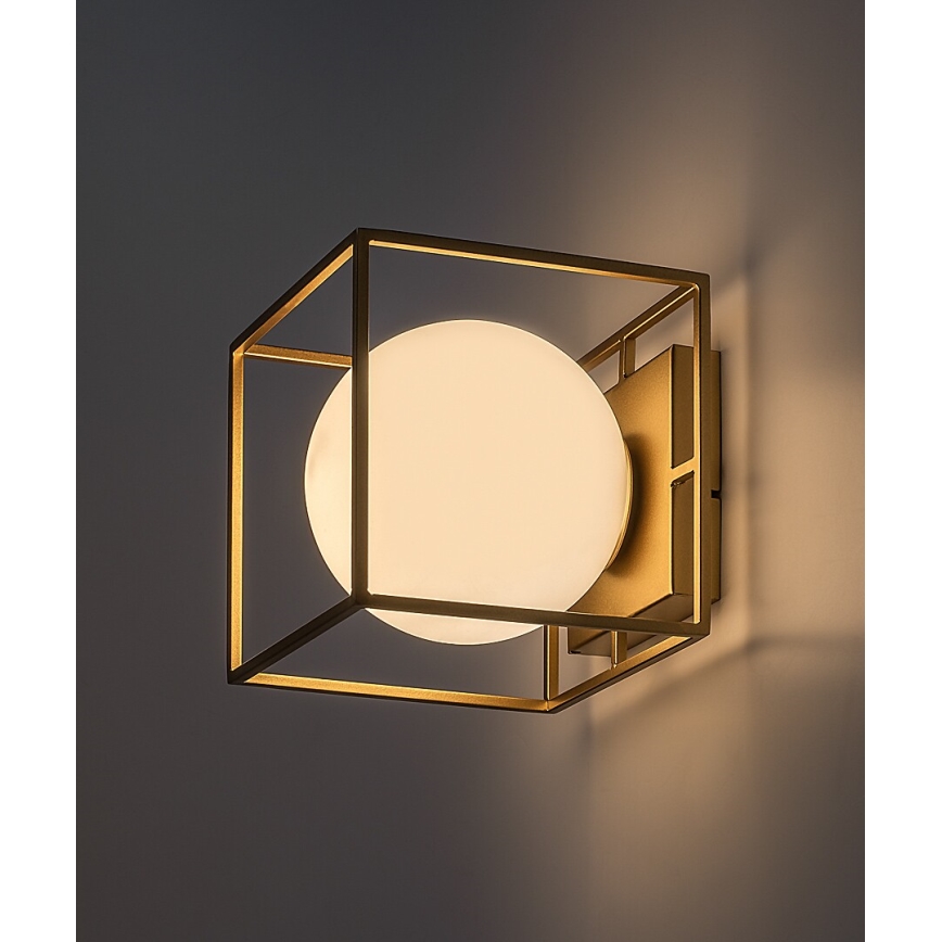 Rabalux - Outdoor wall light 1xE14/15W/230V IP44 gold