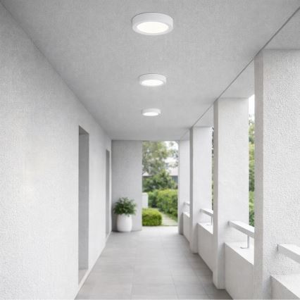 Rabalux - LED bathroom ceiling light LED/24W/230V, diam. 22 cm, IP44, white