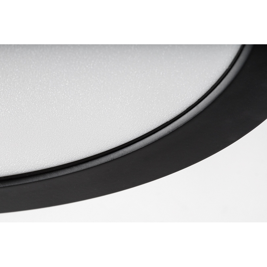 Rabalux - LED Bathroom Ceiling Light LED/24W/230V Ø 22 cm IP44 Black