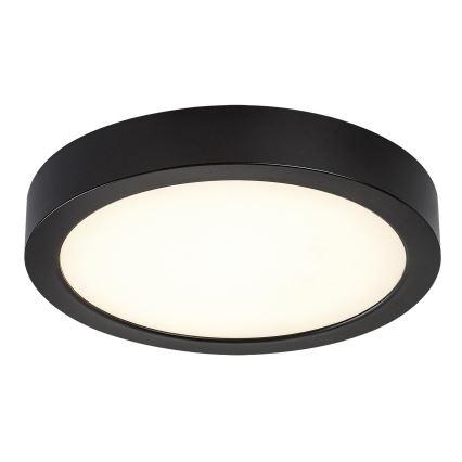 Rabalux - LED Bathroom Ceiling Light LED/24W/230V Ø 22 cm IP44 Black