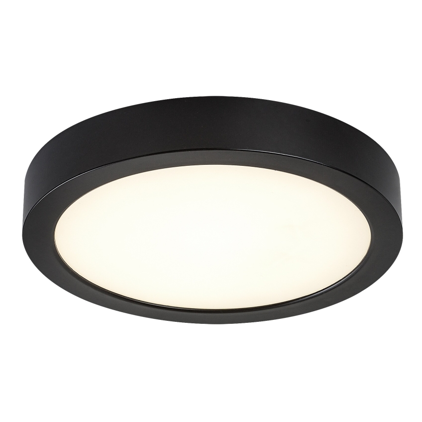 Rabalux - LED Bathroom Ceiling Light LED/24W/230V Ø 22 cm IP44 Black