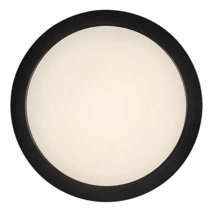 Rabalux - LED Bathroom Ceiling Light LED/24W/230V Ø 22 cm IP44 Black