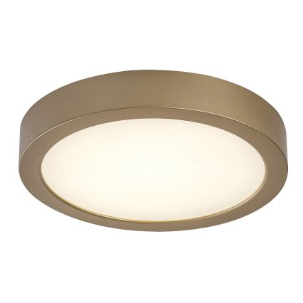 Rabalux - LED Bathroom Ceiling Light LED/24W/230V Ø 22 cm IP44 Gold