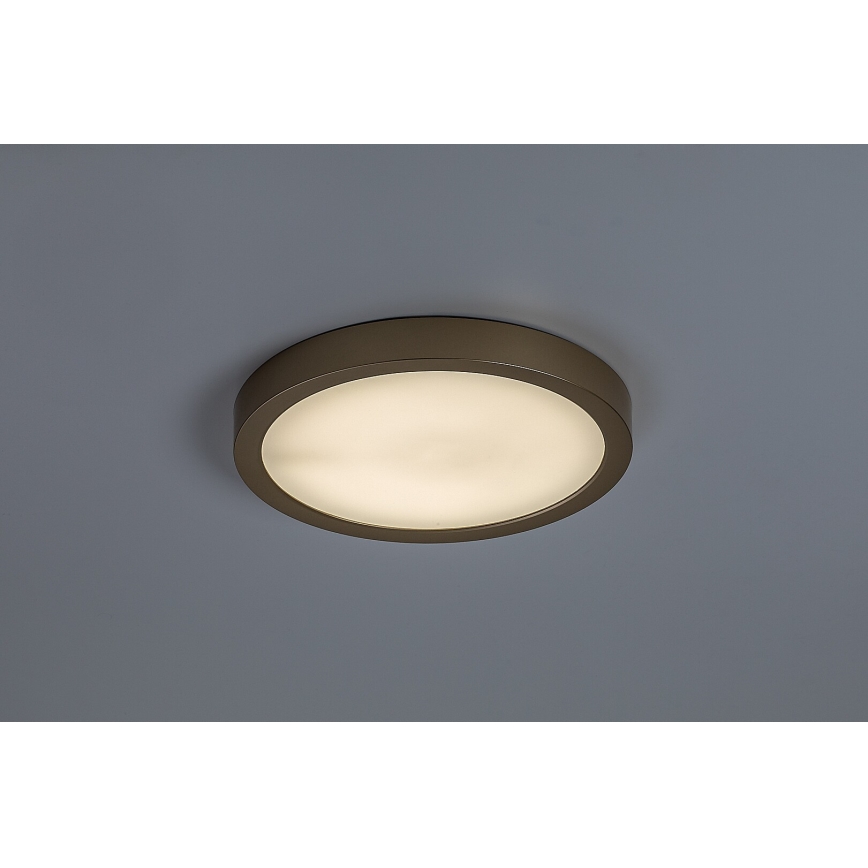 Rabalux - LED Bathroom Ceiling Light LED/30W/230V dia. 30 cm IP44 Gold