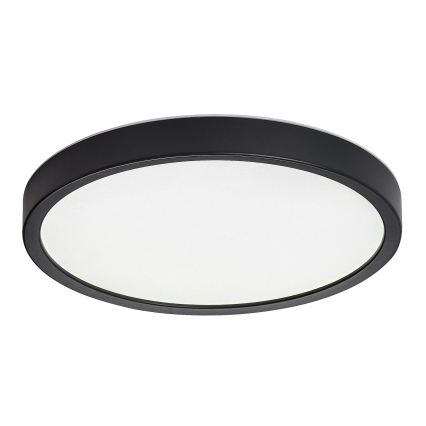 Rabalux - LED Bathroom Ceiling Light LED/18W/230V 3000/4000/6000K Ø29 cm IP44 Black