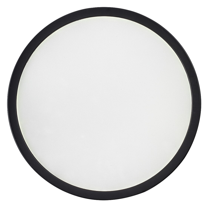 Rabalux - LED Bathroom Ceiling Light LED/18W/230V 3000/4000/6000K Ø29 cm IP44 Black