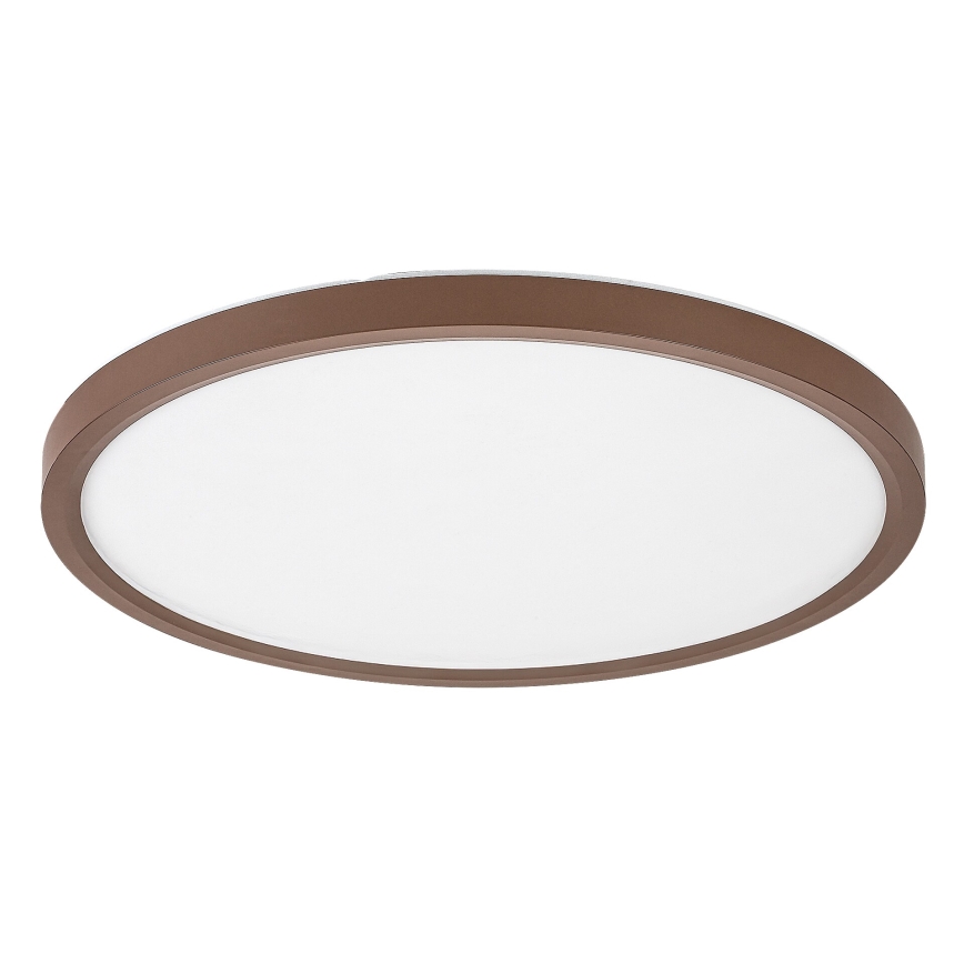 Rabalux - LED Bathroom Ceiling Light LED/24W/230V 3000/4000/6000K Ø 40 cm IP44 Brown