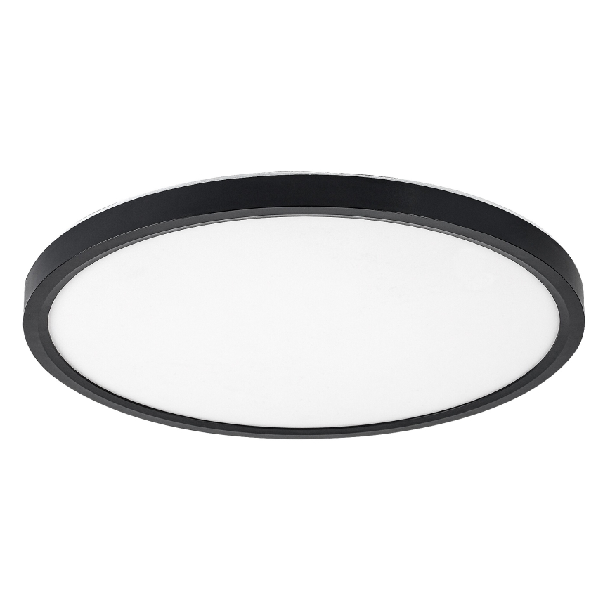 Rabalux - LED bathroom ceiling light LED/24W/230V 3000/4000/6000K Ø 40 cm IP44 black