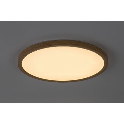 Rabalux - LED Bathroom Ceiling Light LED/24W/230V 3000/4000/6000K Ø 40 cm IP44 Beige