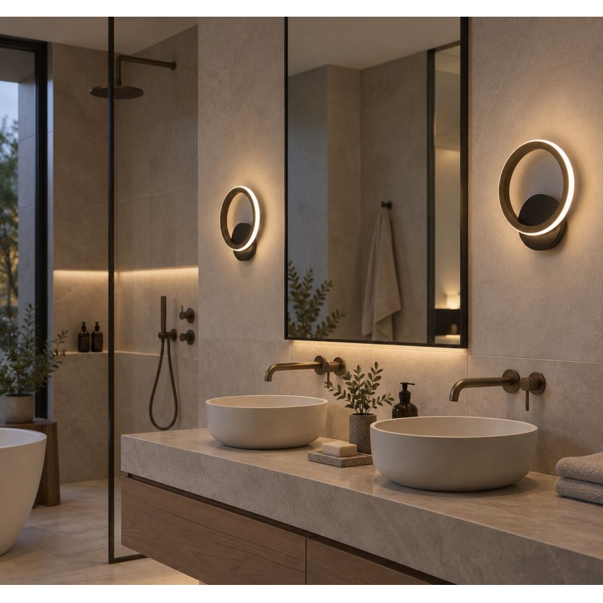 Rabalux - LED Bathroom Wall Light LED/8W/230V IP44 Gold