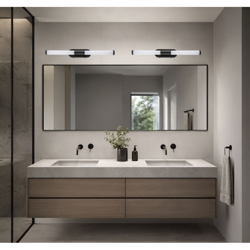Rabalux - LED Bathroom mirror light LED/6W/230V IP44 40 cm black