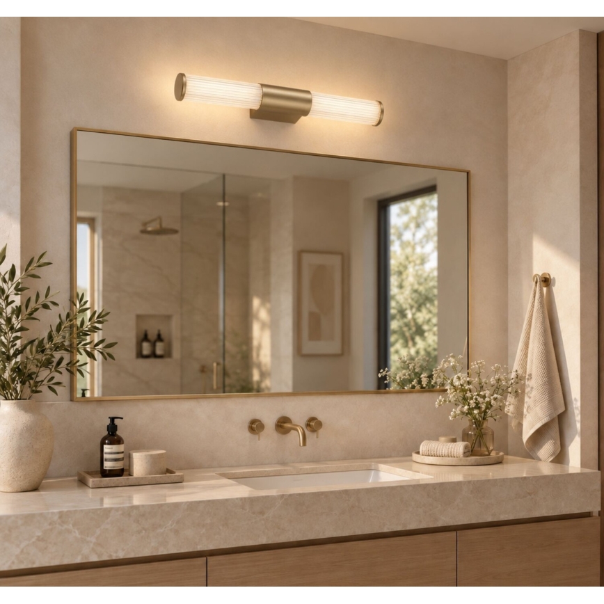 Rabalux - LED Bathroom mirror light LED/8W/230V IP44 40 cm gold