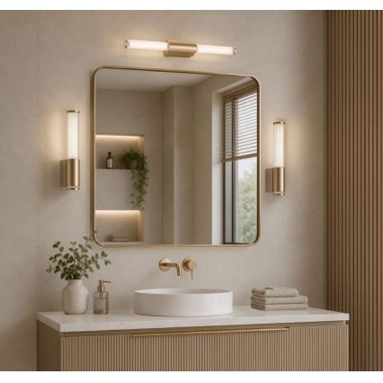 Rabalux - LED Bathroom mirror light LED/8W/230V IP44 40 cm gold