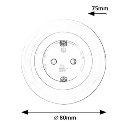 Rabalux - LED RGB Socket with lighting LED/0,54W/230V 3000K