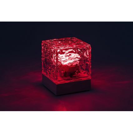 Rabalux - LED RGB Dimmable rechargeable table lamp LED/1W/5V + remote control