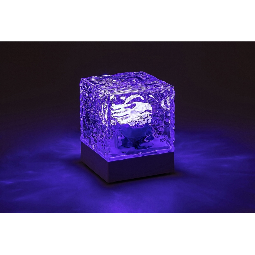 Rabalux - LED RGB Dimmable rechargeable table lamp LED/1W/5V + remote control