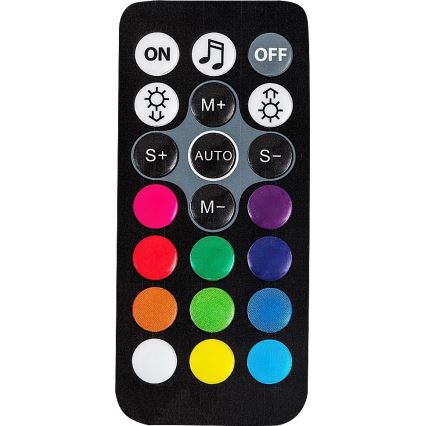 Rabalux - LED RGB Dimmable table lamp LED/1W/5V + remote control