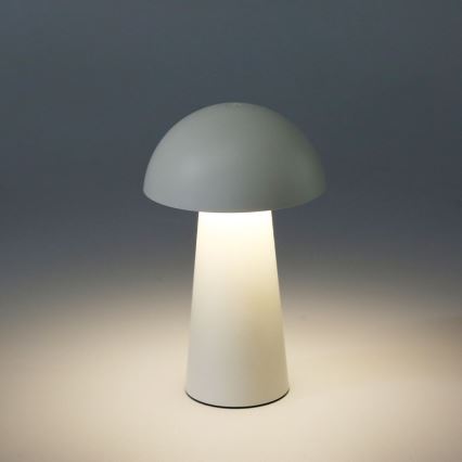 Rabalux - Dimmable touch-controlled rechargeable outdoor LED lamp LED/1,5W/5V IP44 1200 mAh USB white