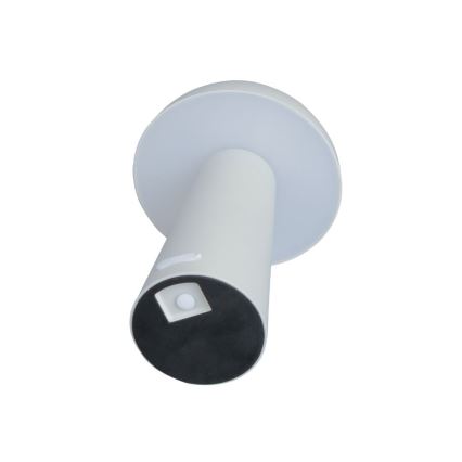Rabalux - Dimmable touch-controlled rechargeable outdoor LED lamp LED/1,5W/5V IP44 1200 mAh USB white