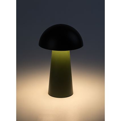 Rabalux - Dimmable Touch-Sensitive Rechargeable Outdoor LED Lamp LED/1.5W/5V IP44 1200 mAh USB Green