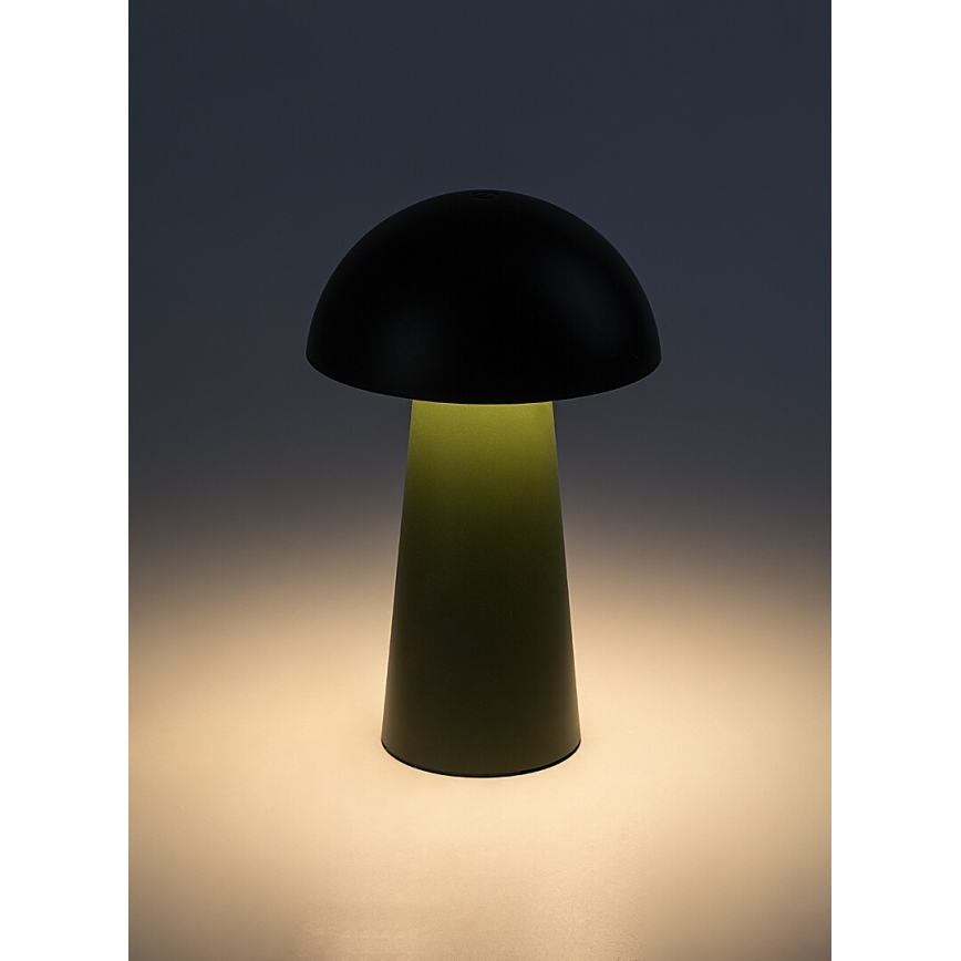 Rabalux - Dimmable Touch-Sensitive Rechargeable Outdoor LED Lamp LED/1.5W/5V IP44 1200 mAh USB Green