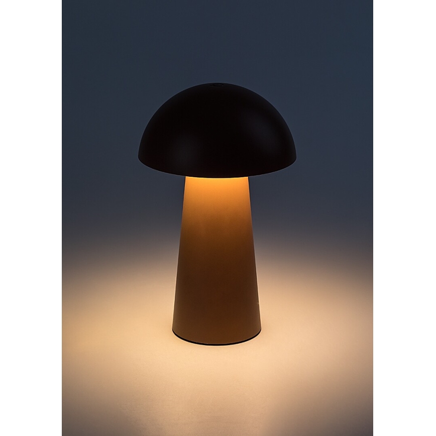 Rabalux - Dimmable LED Touch Rechargeable Outdoor Lamp LED/1.5W/5V IP44 1200 mAh USB Brown