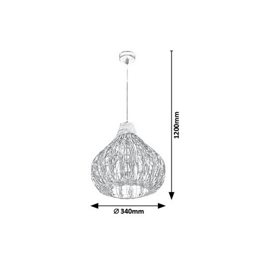 Rabalux - Chandelier on a string 1xE27/40W/230V