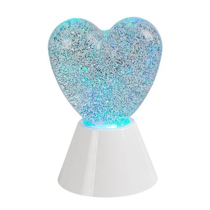 Rabalux - LED RGB Decorative Lamp LED/0.8W/3xAA Heart-shaped