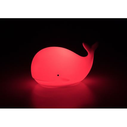 Rabalux - LED RGB Touch Night Light LED/0,05W/1xCR2032 Whale
