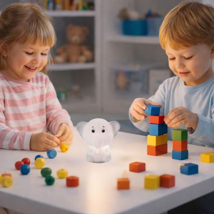 Rabalux - LED RGB Touch Nightlight LED/0,05W/1xCR2032 Elephant