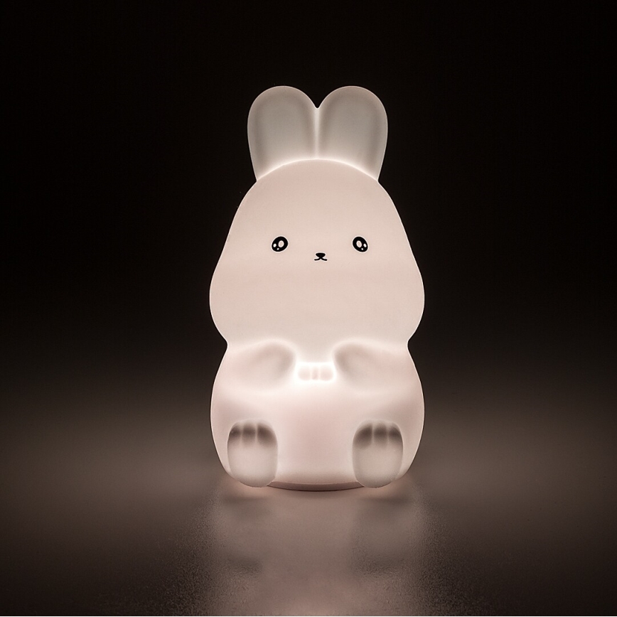 Rabalux - RGB LED Touch-Activated Night Light LED/0.05W/1xCR2032 Rabbit
