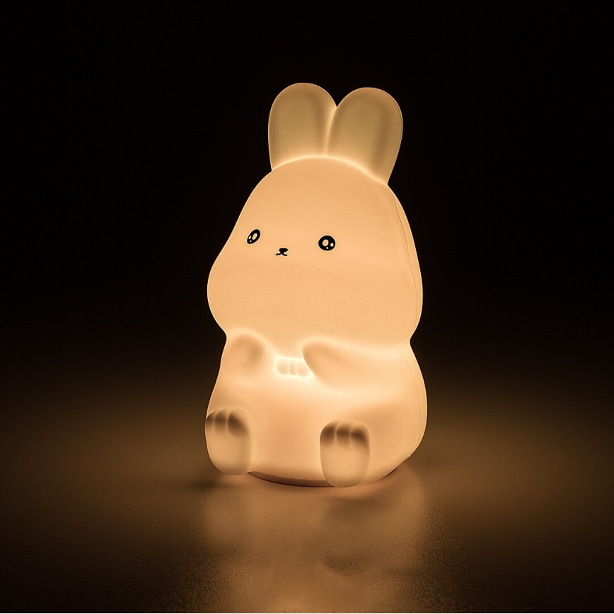 Rabalux - RGB LED Touch-Activated Night Light LED/0.05W/1xCR2032 Rabbit