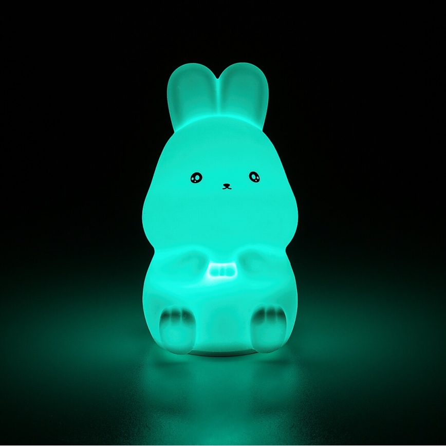 Rabalux - RGB LED Touch-Activated Night Light LED/0.05W/1xCR2032 Rabbit