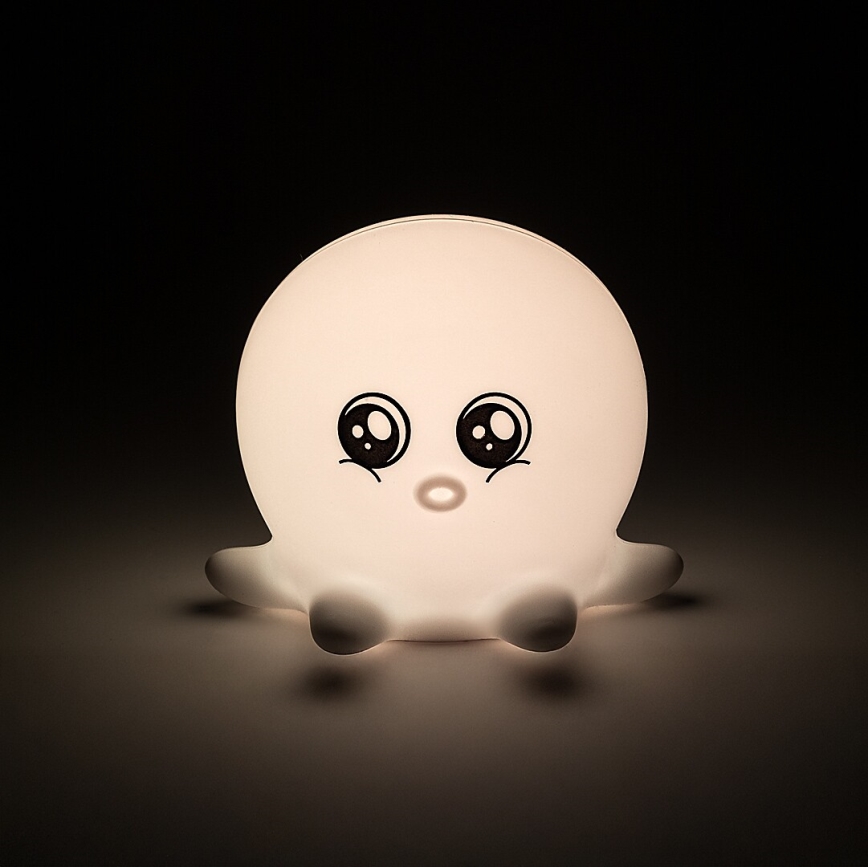 Rabalux - LED RGB Touch-Activated Night Light LED/0,05W/1xCR2032 Octopus