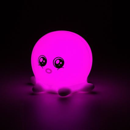 Rabalux - LED RGB Touch-Activated Night Light LED/0,05W/1xCR2032 Octopus