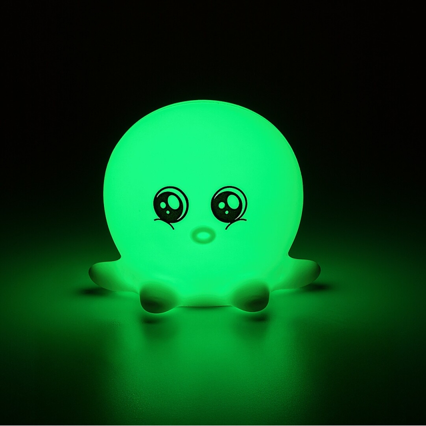 Rabalux - LED RGB Touch-Activated Night Light LED/0,05W/1xCR2032 Octopus