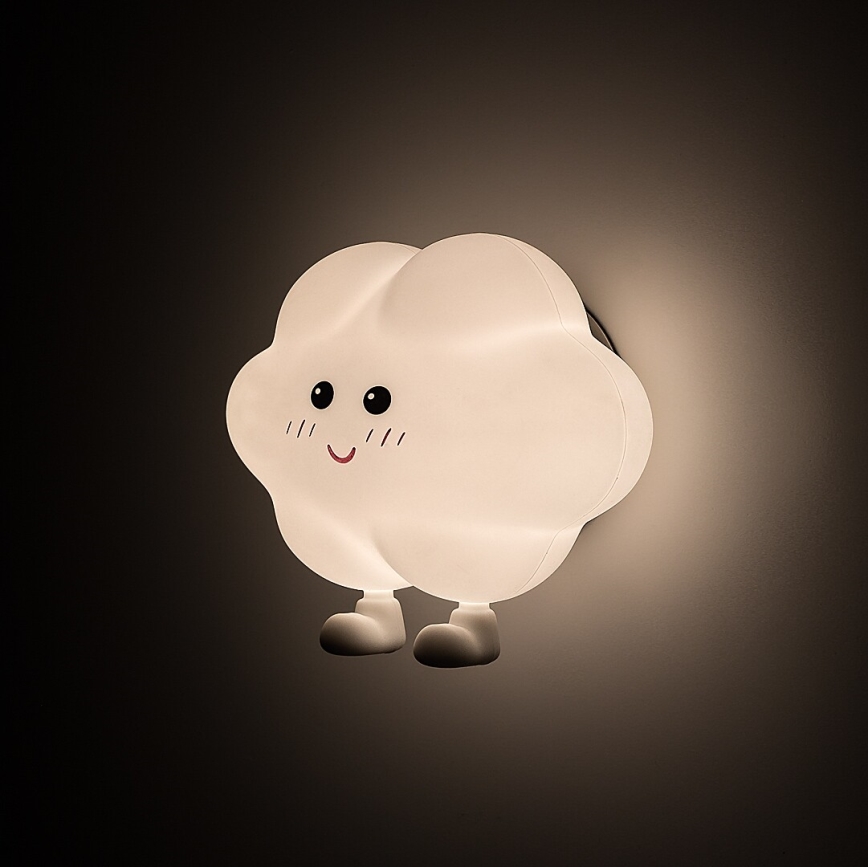 Rabalux - LED Dimmable Rechargeable Touch-Activated Kids' Night Light LED/2.7W/5V 200 mAh Cloud