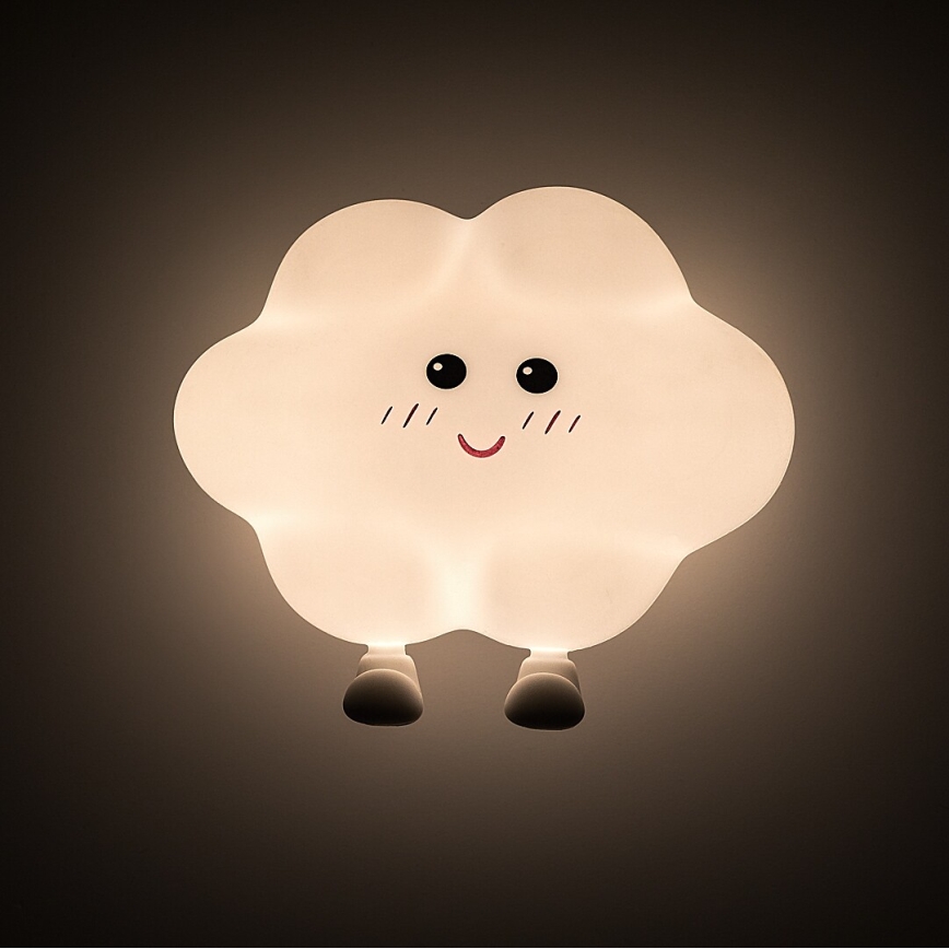 Rabalux - LED Dimmable Rechargeable Touch-Activated Kids' Night Light LED/2.7W/5V 200 mAh Cloud