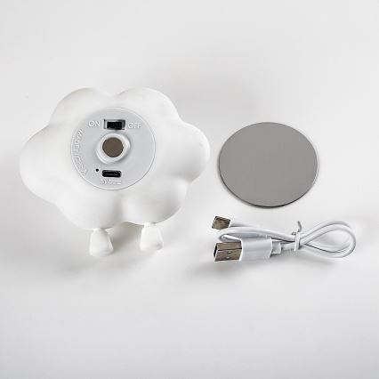 Rabalux - LED Dimmable Rechargeable Touch-Activated Kids' Night Light LED/2.7W/5V 200 mAh Cloud