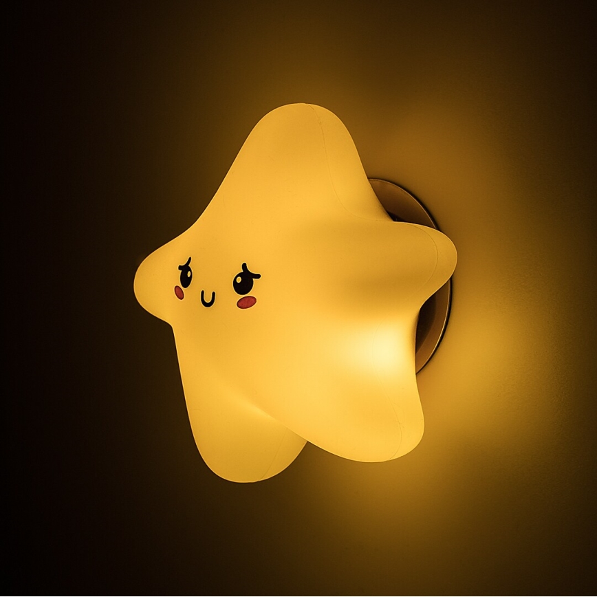 Rabalux - Dimmable Rechargeable Touch-Control LED Night Light for Kids LED/2,7W/5V 200 mAh Star